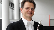 Soloklarinettist des Philharmonischen Orchesters Erfurt: Jens Kaiser, der am 23. Januar 2014 mit Mozarts Klarinettenkonzert brillierte (L. Edelhoff).