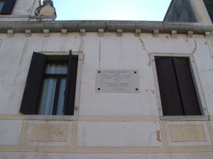 Goldoni Goldonis Residenz im venetischen Chioggia (Twice25 & Rinina25)