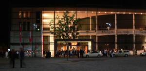 Das Theater Erfurt bei Nacht (Andreas Praefcke)