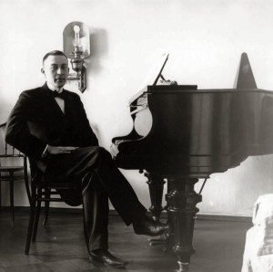 Rachmaninow 1910, ein Jahr nach der US-Tournee (Unknown, www.senar.ru/photos)
