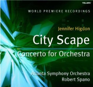 2 Orchesterwerke von Jennifer Higdon: City Scape und Concerto for Orchestra mit dem Atlanta Symphony Orchestra (Telarc 2010, B0001KL4HW)