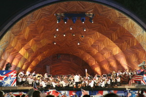 Dem Boston Pops Orchestra hatte Walter Piston sein Ballett The Incredible Flutist auf den Leib geschrieben (Garrett A. Wollman, 4.7.2005)