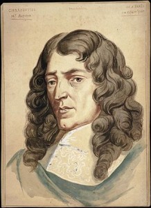 Dieses Porträt stellt aller Wahrscheinlichkeit nach Marc-Antoine Charpentier dar (http:// www.ranumspanat.com/ portrait_charpentier.htm; upl. Thavsmith)