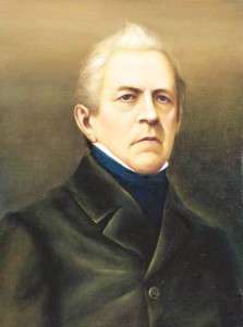 Gemälde des späteren Stockholmer Kompositionsprofessors Franz Berwald (1796 - 1868) von einem unbekannten Maler(?) (p.d.)