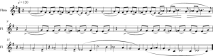 Schostakowitschs 10. Symphonie von 1953 - hier das 3. Thema des 1. Satzes - setzt sich mit den "Säuberungen" Stalins noch 1938 auseinander. In diesem Jahr entstand die erstaunlich gut gelaunte Jazz-Suite Nr. 2 (Takuro Katu).