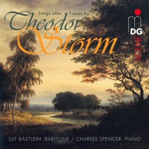 Storms knappe, aber gehalt- und gefühlvolle Verse kommen in den Liedinterpretationen des Duos Ulf Bästlein und Charles Spencer prägnant und stimmungsvoll zum Ausdruck (B00025YHSY Dabringhaus & Grimm 2004).