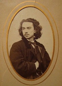Fotoporträt Giovanni Sgambatis als junger Mann (p.d., ohne Urheberangabe)