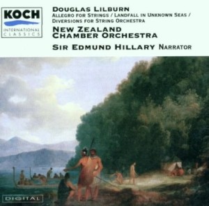 Eine der raren Aufnahmen mit einem "Vokalwerk" Douglas Lilburns, Landfalls of Unknown Seas (B000006KIS , Koch Universal Music 1995)