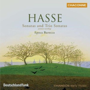 Ausgewogen und munter musiziert wirken Hasses Triosoanten auf der Einspielung des Ensembles Epoca Barroca von 2004 (Chandos early music, B000632L12 ).