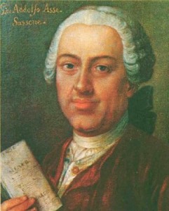 Als Glückskind (der Musen) konnte sich der gefeierte Opernkomponist Johann Adolph Hasse unter anderem in Neapel und Wien fühlen (www.haendel.it; Cestina, p.d.).