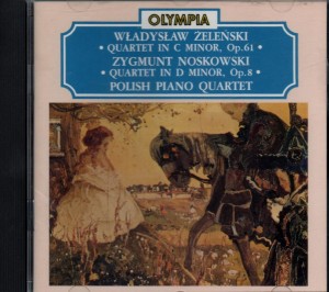 Eine rare Produktion stellt die Präsentation von polnischen Kammermusikwerken mit Klavier von Zygmunt Noskowski und W. Z. mit dem Polish Piano Quartet dar (Olympia, 1997, B000027IR0).
