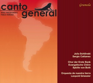 Nach 1981 erfuhr das Oratorium Canto General nach dem bekannten Lyrikband Pablo Nerudas über die kolonialistische Unterdrückung Lateinamerikas zahlreiche Aufführungen und Einspielungen (B00PXAQ5JM, 2015).