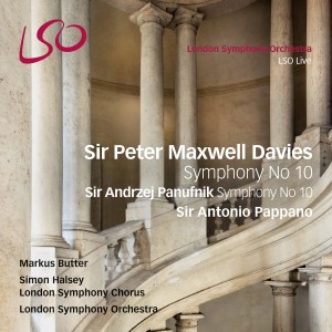 Die Londoner Aufnahme von Panufniks 10. Symphonie konnte dank des Engagements des polnischen Adam-Mickiewicz-Instituts mit der 10. von Peter Maxwell Davies gemeinsam realisiert werden (B010GJTWNA, 4.9.2015, Lso live).