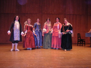 Rigaudon-Tänzer ganz in französischer barocker Montur (alastoros oistros 11.1.2006)