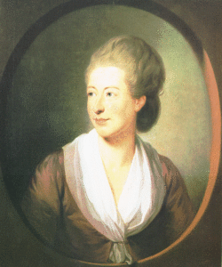 Der Geburtstag der Schriftstellerin und Komponistin Isabelle de Charrière jährt sich heute zum 275. Mal (Gemälde von jens Juel 1777, Bibliothèque publique et universitaire de Neuchâtel).
