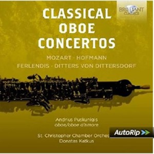 Auch weniger bekannte Oboenkonzerte der Wiener Klassik finden sich auf dieser am 6. November erwarteten Einspielung aus Litauen (B0157ELHFK).