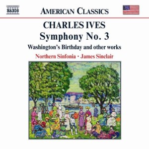 Musik zu amerikanischen Festen, aber in Ives' gewohnt avantgardistischer Manier mit launigen Anspielungen bietet diese Einspielung der Northern Sinfonia unter James Sinclair (B00007FKQM, Naxos 2003)