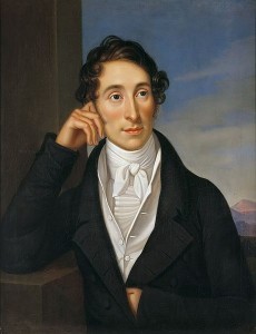 Carl Maria von Webers Fagottkonzert erfreut sich in heutigen Konzertsälen weiterhin großer Beliebtheit (Gemälde von Caroline Bardua, 1821, Bellevue Palace, p.d. USA).