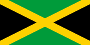 Eine schwarz-gelb-grüne Koalition, die Touristen bis heute (magisch) anzieht: Jamaicas Nationalfarben. Grün steht für das Land, goldgelb für die Sonne (Флаг Ямайки Ownwork, p.d.).