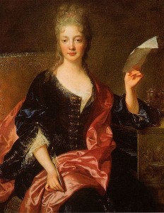 Sie war die erste Komponistin Frankreichs, die eine Oper komponierte: Élisabeth-Claude Jacquet de la Guerre (1655 - 1729). (Porträt von François de Troy, vermutl. Ende des 17. Jh., p.d.).