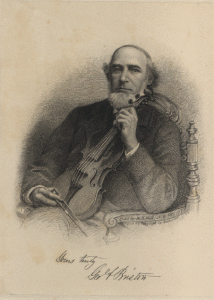 George Frederick Bristow (1825 - 1893) nahm sich wie etliche Musiker seiner Generation in New York Felix Mendelssohn als Vorbild (US p.d.).