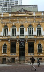 Im Zentrum von Sao Paulo befindet sich das Konservatorium für Schauspiel, Musical und Artverwandte (Dornicke, 23.3.2009, p.d.).