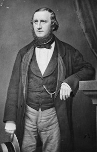 Die Fotografie des Komponisten William Vincent Wallace stammt aus der Zeit, in der er an seiner Oper 'Lurline' arbeitete (Collection Library of Congress zwischen 1855 und 1865, p.d.)