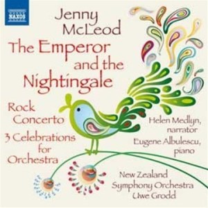 McLeods 'The Emperor and the Nightingale' liegt in einer Aufnahme mit Helen Medlyn als Erzählerin und dem Pianisten Eugene Albulescu vor (B005CCJRX2).