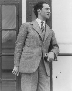 George Gershwin, Schöpfer der Rhapsody in Blue und ihres Nachfolgers in den 1920er Jahren (Library of Congress, US p.d.)
