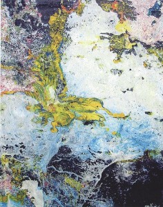 Das märchenhafte Motiv des Feuervogels, kongenial von Igor Strawinsky in Ballettmusik übersetzt, griff Jochen Kusber in seinem Gemälde in Mischtechnik 1982 auf (Retrospektive, Kunst- und Kulturkreis Rastede 2013, S. 53, CC-Liz.).