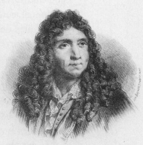 Der Komponist und Violinist Pierre Beauchamp (1631 - 1705) kooperierte mit Molière und Jean-Baptiste Lully zusammen in etlichen Bühnenprojekten für den Hof und die Öffentlichkeit, die bis heute unvergessen sind (upl. Guest Ivor 2006, The Paris Opéra Ballet. Alton Dance Books, CC-Liz.).