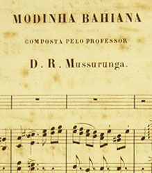Domingos Moçurunga komponierte etliche bahianische Modinhas (abmusica, Br.).