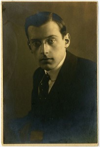 Auf dem Programm der ersten US-Tournee Leonard Bernsteins und Sergei Koussevitzkys mit dem Israel Philharmonic Orchestra stand Paul Ben-Haims "Psalm"-Komposition (National Library of Israel, CC-Liz.).