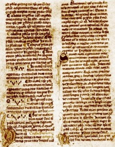 Philippe de Vitrys 'Ars nova musicae' dokumentiert in der Musikgeschichte des "Abendlands" einen entscheidenden Wandel (ca. 1320, US p.d.).