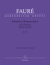 Historisch-kritischen Neuausgabe von 'Masques et Bergamasques' durch Robin Tait (ISMN 9790006562541, BA7894, Bärenreiter Urtext)