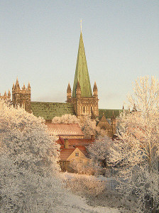 Am Nidaros-Dom von Trondheim wirkte J.D. Berlin als Organist (Morten Dreier, Januar 2006, CC-Liz.).