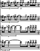 Ausschnitt aus Alice Humphreys' 'Underto`w' für Kammerorchester (Australian Music Centre)
