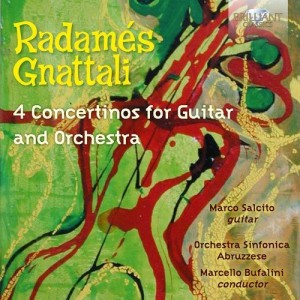 Mit Kraft, Klarheit und Schwung interpretiert: Radamés Gnattalis '4 Concertinos' mit Marco Salcito (B06XY626DT, Edel/Brilliant 2017)  