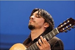 Artyom Dervoed überraschte 2008 mit einem ungewöhnlichen Programm russischer Kompositionen für Gitarre auf CD (Detail aus Naxos-Cover B01K8O6056).