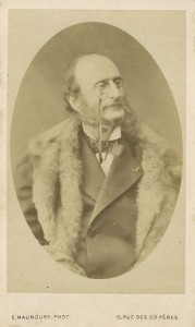 Ein Faible nicht nur im allgemeinen für das Ballett, sondern speziell auch für die Quadrille hatte zur Mitte des 19. Jahrhunderts der Wahl-Pariser Komponist Jacques Offenbach (1819 - 1880) (E. Manoury, Bergen Public Library, Flickr).