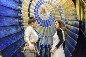 Opulentes Barocktheater erwartet die Zuhörer zur Premiere von Francesco Cavallis 'La Calisto' (Probenfoto, Lutz Edelhoff, Theater Erfurt).