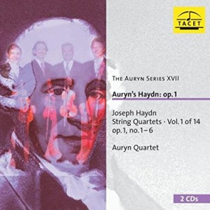 Große Beachtung fand die Aufnahme sämtlicher Streichquartette von Joseph Haydn durch das Auryn Quartett aus dem Jahr 2008 (B001M0JHZQ, Tacet).