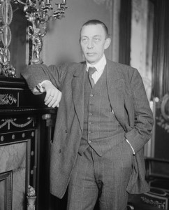 Sergej Rachmaninoff konnte mit Gustav Mahler als dem Dirigenten der zweiten Aufführung seines 3. Klavierkonzerts am 16. Januar 1910 einen großen Erfolg verbuchen (Bain News Service, US p.d.).